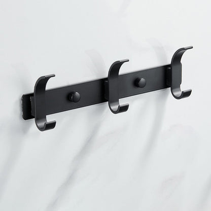 Frendorf | Modernes Badezimmer Zubehör Set Silber/Schwarz Badezimmer Accessoire Kit