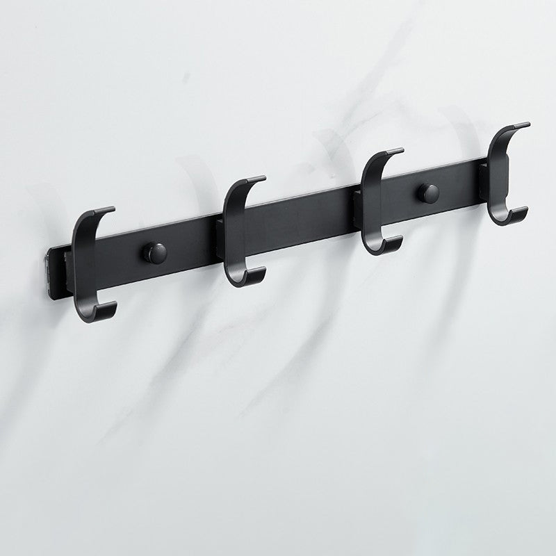 Frendorf | Modernes Badezimmer Zubehör Set Silber/Schwarz Badezimmer Accessoire Kit