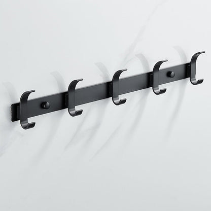 Frendorf | Modernes Badezimmer Zubehör Set Silber/Schwarz Badezimmer Accessoire Kit