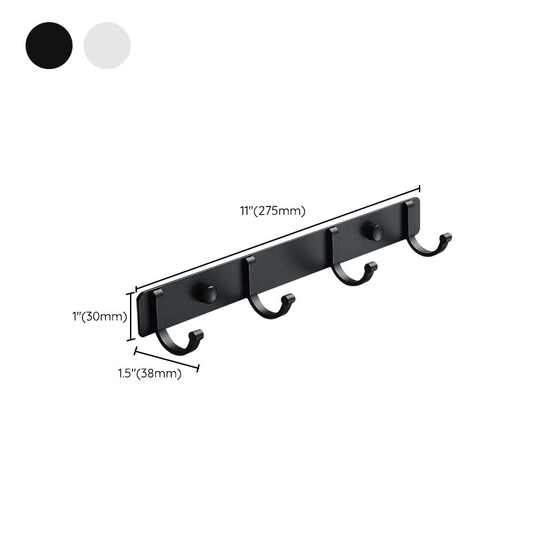 Frendorf | Modernes Badezimmer Zubehör Set Silber/Schwarz Badezimmer Accessoire Kit