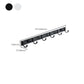 Frendorf | Modernes Badezimmer Zubehör Set Silber/Schwarz Badezimmer Accessoire Kit