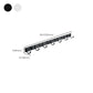 Frendorf | Modernes Badezimmer Zubehör Set Silber/Schwarz Badezimmer Accessoire Kit