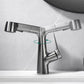 Frendorf | Ausziehbarer Vessel Wasserhahn Moderner Waschbecken Wasserhahn mit einem Hebelgriff