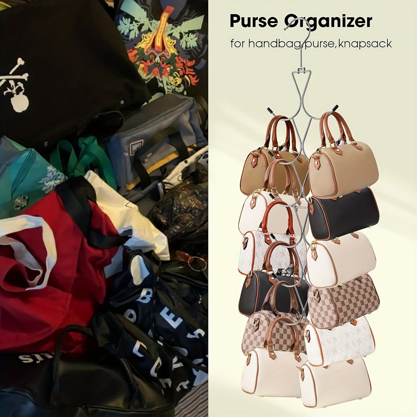 Multi-Hook Rutschfester Krawattenhalter – 360-Grad schwenkbarer Gürtelregal, platzsparender Organizer für Krawatten und Schals, ideal für Kleiderschrank und Garderobe, perfektes Geschenk für Männer