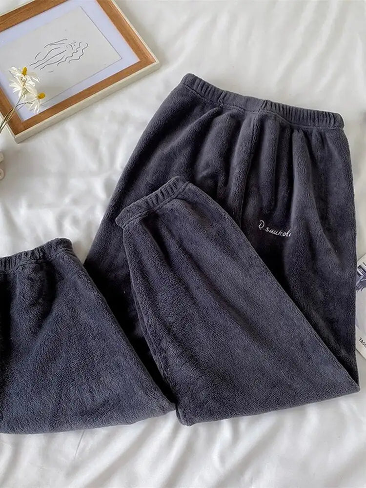 Frendorf | Winter-Pyjama-Set aus weichem Samt