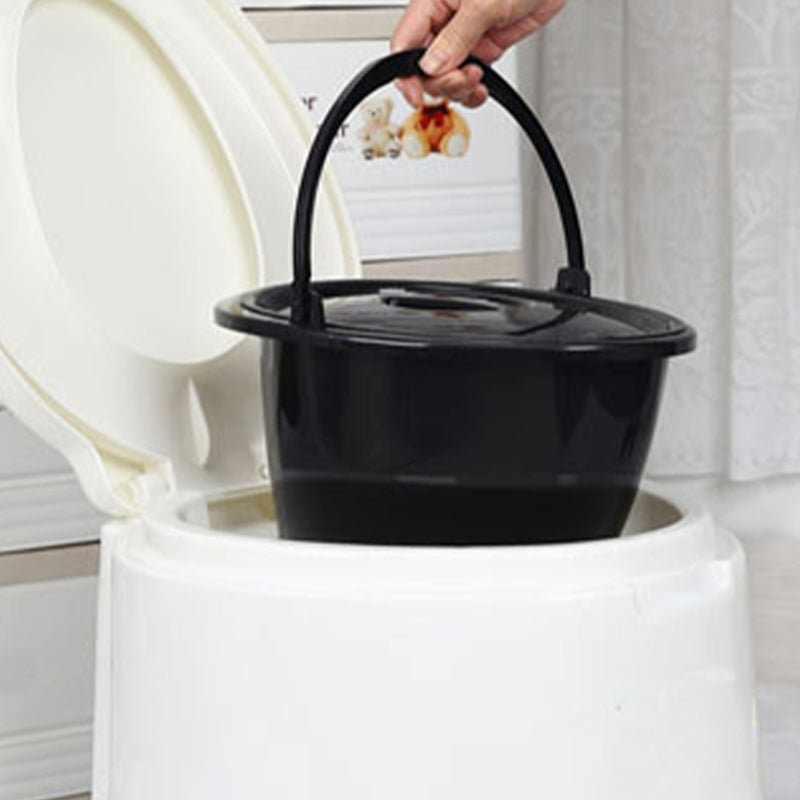 Frendorf | Zeitgenössische Kunststoff Urinal Standtoilette mit Sitz für das Badezimmer