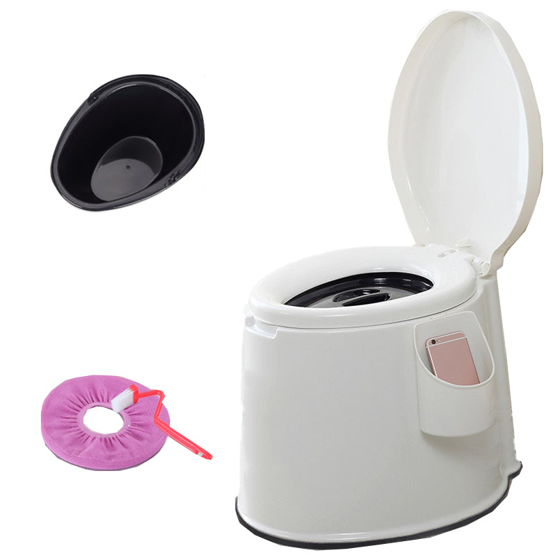 Frendorf | Zeitgenössische Kunststoff Urinal Standtoilette mit Sitz für das Badezimmer