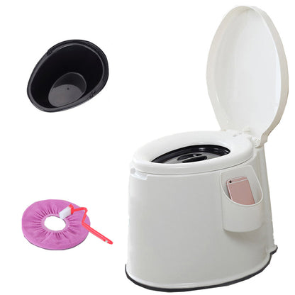 Frendorf | Zeitgenössische Kunststoff Urinal Standtoilette mit Sitz für das Badezimmer