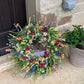 Handgemachter Texas Wildblumenkranz