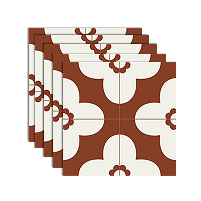 Frendorf | Peel and Stick Vinylboden PVC Muster-Vinylboden mit quadratischem Rand