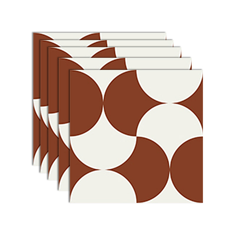 Frendorf | Peel and Stick Vinylboden PVC Muster-Vinylboden mit quadratischem Rand