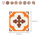 Frendorf | Peel and Stick Vinylboden PVC Muster-Vinylboden mit quadratischem Rand