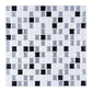 Frendorf | Peel-and-Stick-Fliese Quadrat Fleckenbeständige Mosaik Peel-and-Stick-Fliese für die Küche