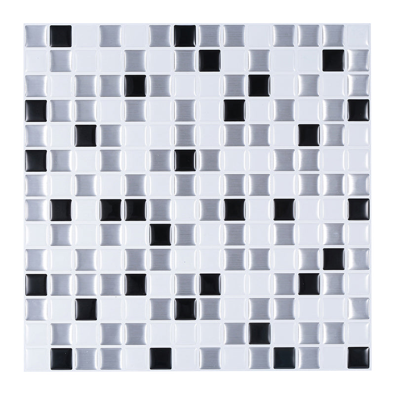 Frendorf | Peel-and-Stick-Fliese Quadrat Fleckenbeständige Mosaik Peel-and-Stick-Fliese für die Küche