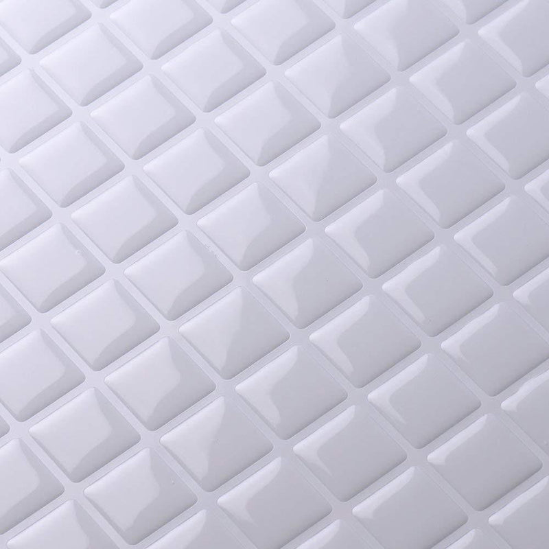 Frendorf | Peel-and-Stick-Fliese Quadrat Fleckenbeständige Mosaik Peel-and-Stick-Fliese für die Küche