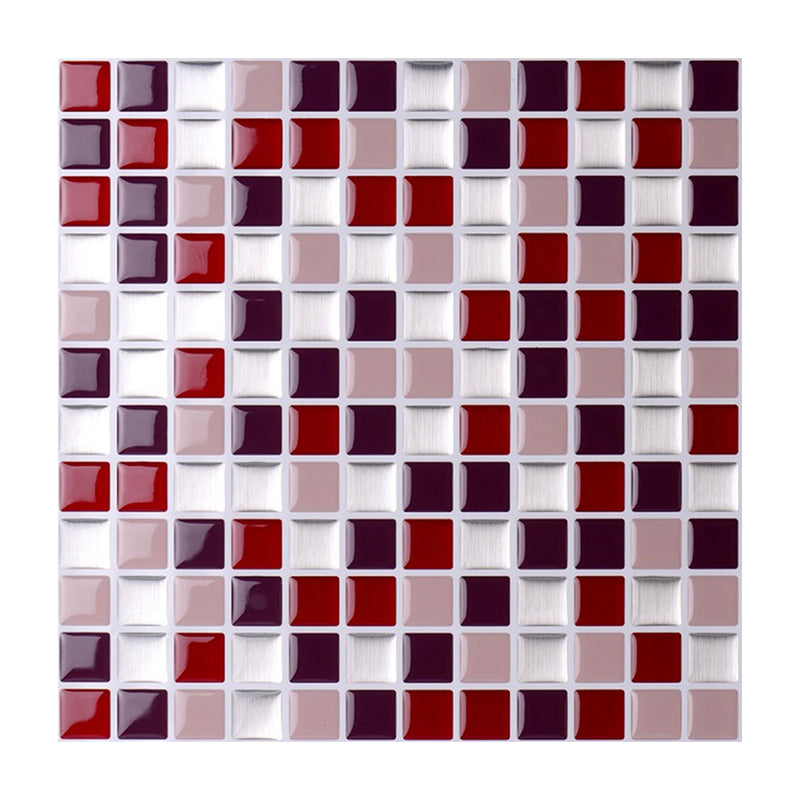 Frendorf | Peel-and-Stick-Fliese Quadrat Fleckenbeständige Mosaik Peel-and-Stick-Fliese für die Küche