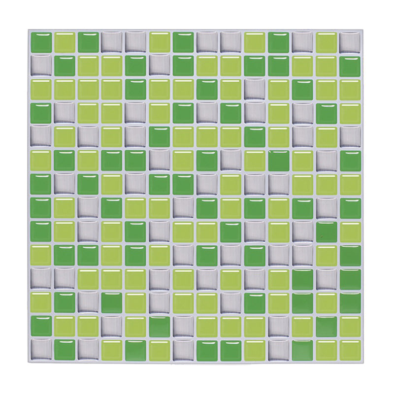 Frendorf | Peel-and-Stick-Fliese Quadrat Fleckenbeständige Mosaik Peel-and-Stick-Fliese für die Küche