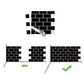 Frendorf | Peel-and-Stick-Fliese Quadrat Fleckenbeständige Mosaik Peel-and-Stick-Fliese für die Küche