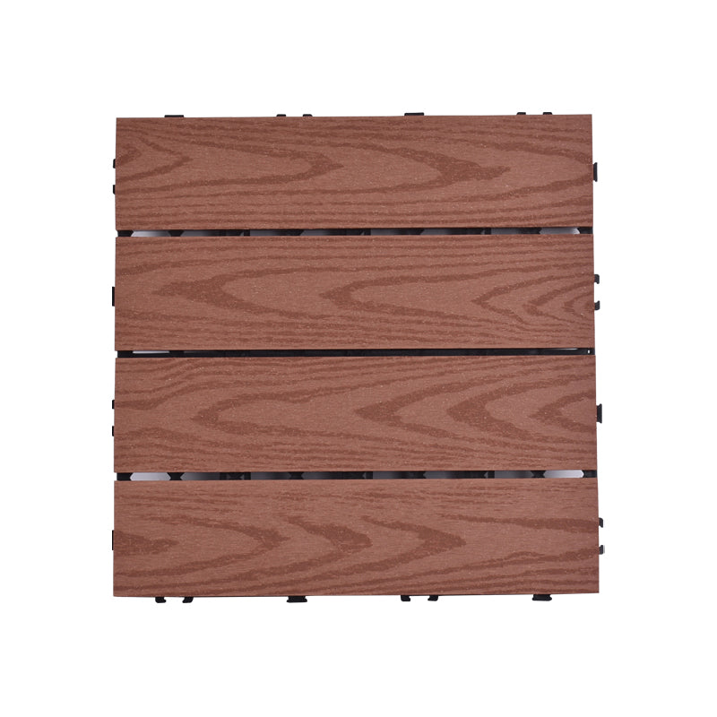 Frendorf | Modernes Kunststoffholz-Laminatplankendeck im Freien, schimmelresistentes Laminat