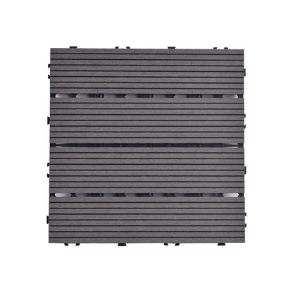 Frendorf | Modernes Kunststoffholz-Laminatplankendeck im Freien, schimmelresistentes Laminat
