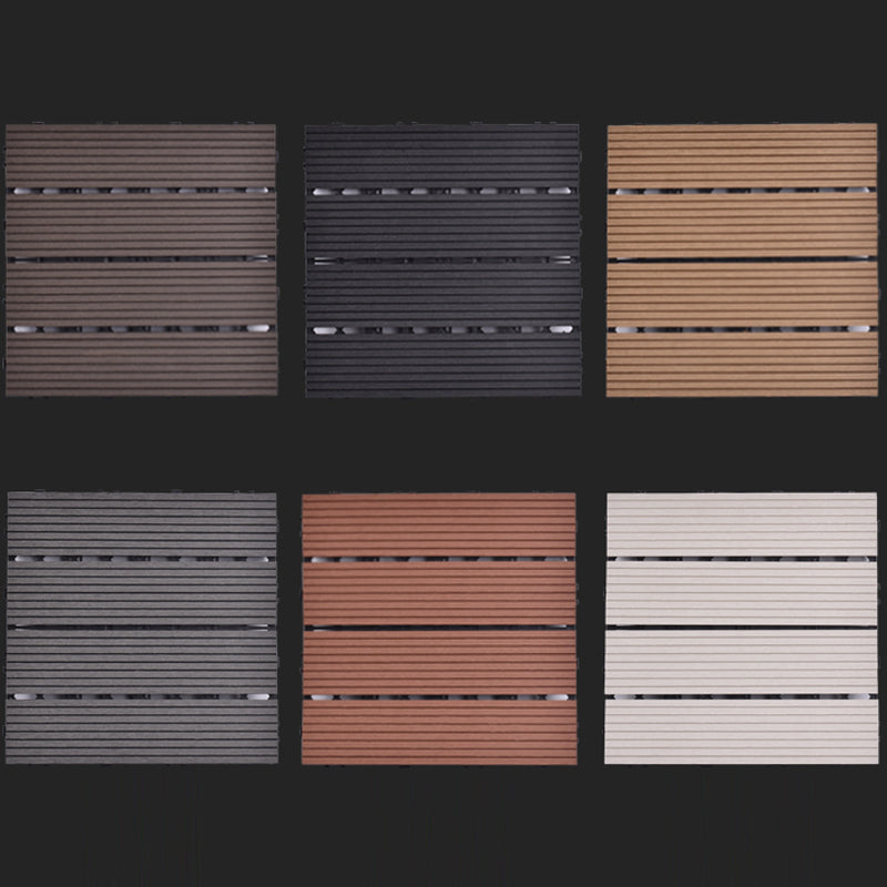 Frendorf | Modernes Kunststoffholz-Laminatplankendeck im Freien, schimmelresistentes Laminat