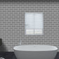 Frendorf | Fliesen-Peel & Stick Rechteck Wasserdicht Solid Kunststoff Peel & Stick U-Bahn Fliese für Dusche