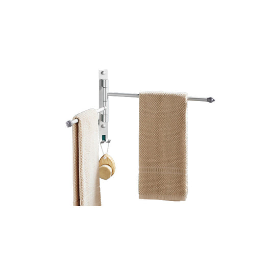Frendorf | 2-teilige Handtuchstange aus Edelstahl Modern 13,6" B Badezimmer Zubehörset