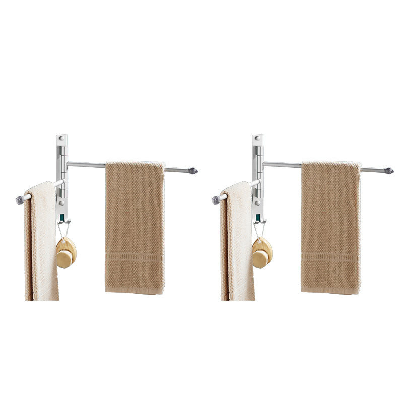 Frendorf | 2-teilige Handtuchstange aus Edelstahl Modern 13,6" B Badezimmer Zubehörset