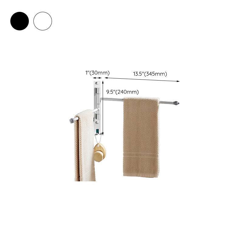 Frendorf | 2-teilige Handtuchstange aus Edelstahl Modern 13,6" B Badezimmer Zubehörset