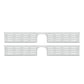 Frendorf | 2-teiliges modernes Badezimmer-Hardware-Set Badregal aus Aluminium