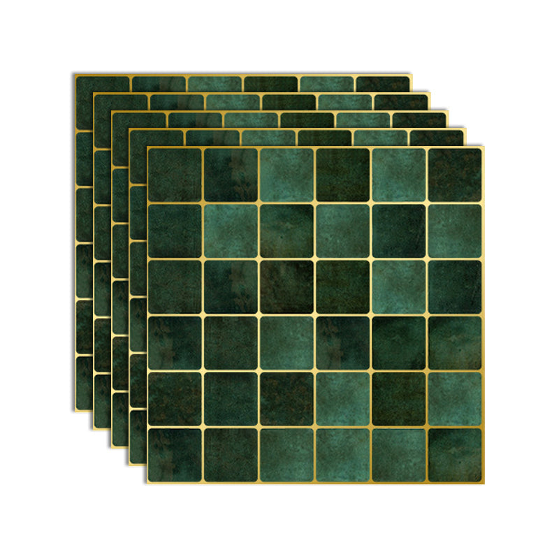 Frendorf | Peel & Stick Mosaikfliese Quadrat Kunststoff Fleckenresistente Fliese - Peel & Stick für Dusche