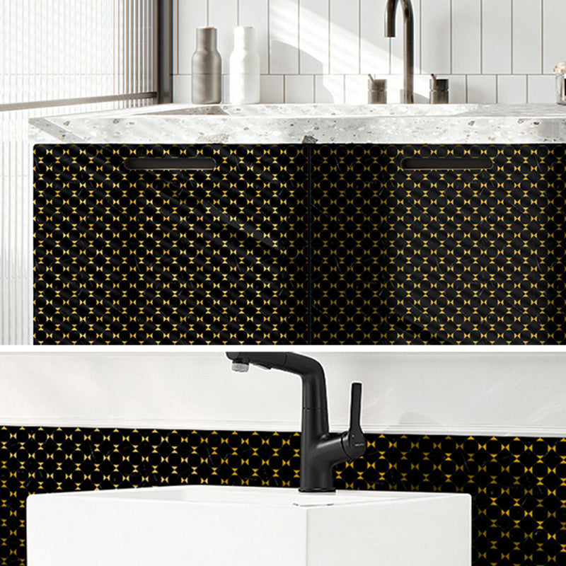 Frendorf | Peel & Stick Mosaikfliese Quadrat Kunststoff Fleckenresistente Fliese - Peel & Stick für Dusche