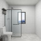 Frendorf | Modern Mosaic Tile Wasserdicht Glatt Peel and Stick Rückwandfliese für das Badezimmer