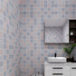 Frendorf | Modern Mosaic Tile Wasserdicht Glatt Peel and Stick Rückwandfliese für das Badezimmer