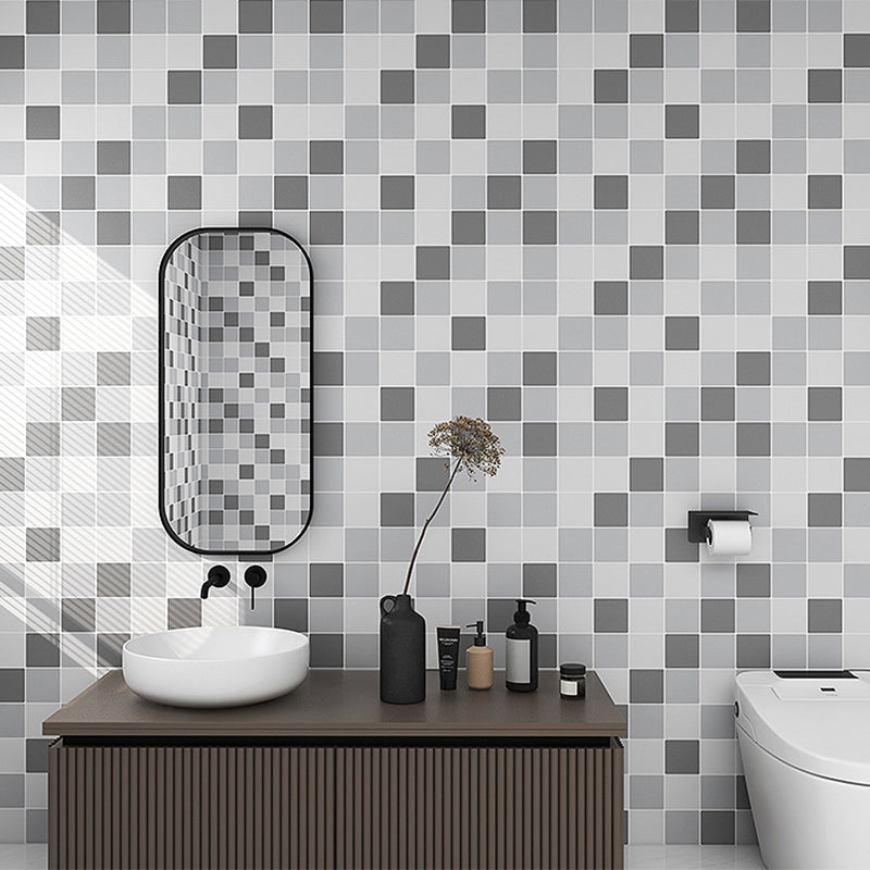 Frendorf | Modern Mosaic Tile Wasserdicht Glatt Peel and Stick Rückwandfliese für das Badezimmer
