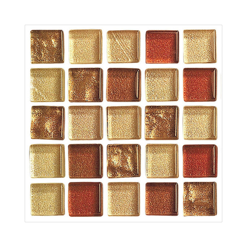 Frendorf | Peel and Stick Mosaikfliese Wasserfeste quadratische Peel and Stick Fliese für die Küche 20-Pack