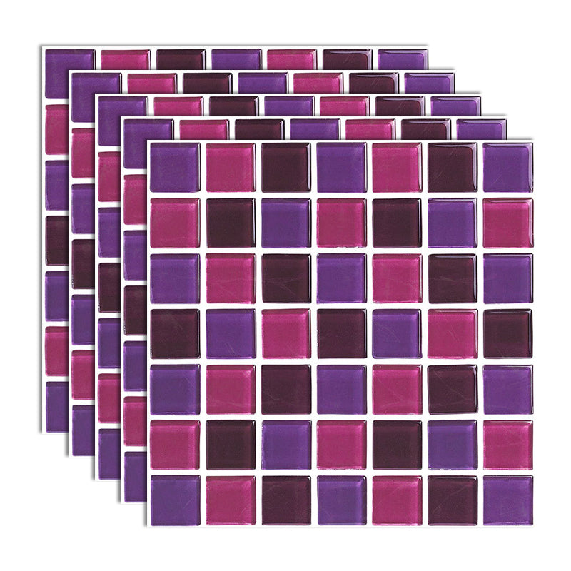 Frendorf | Peel and Stick Mosaikfliese Wasserfeste quadratische Peel and Stick Fliese für die Küche 20-Pack