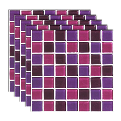Frendorf | Peel and Stick Mosaikfliese Wasserfeste quadratische Peel and Stick Fliese für die Küche 20-Pack