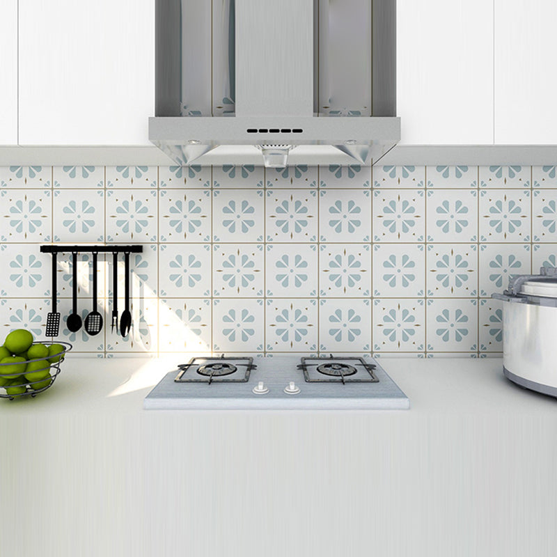 Frendorf | Modernes Mosaikfliesen Glatt Peel & Stick Rückwand Tapete für Küche