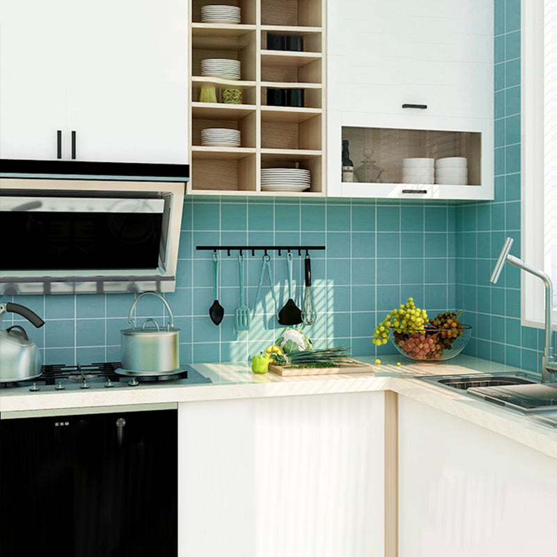 Frendorf | Modernes Mosaikfliesen Glatt Peel & Stick Rückwand Tapete für Küche
