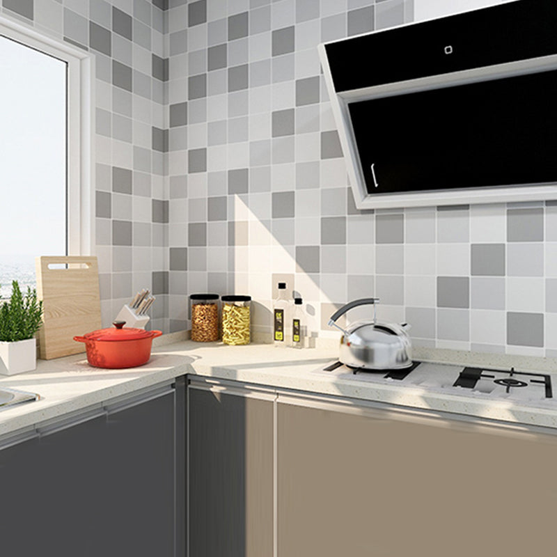 Frendorf | Modernes Mosaikfliesen Glatt Peel & Stick Rückwand Tapete für Küche