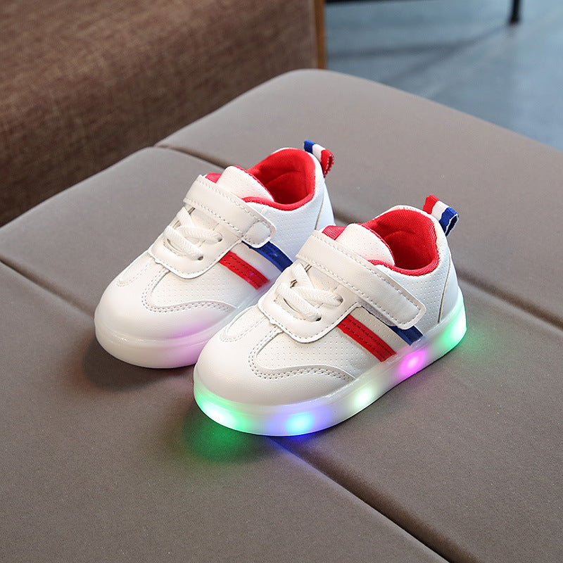 LED Kinder Sneaker mit flexibler Sohle