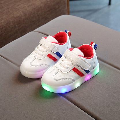 LED Kinder Sneaker mit flexibler Sohle