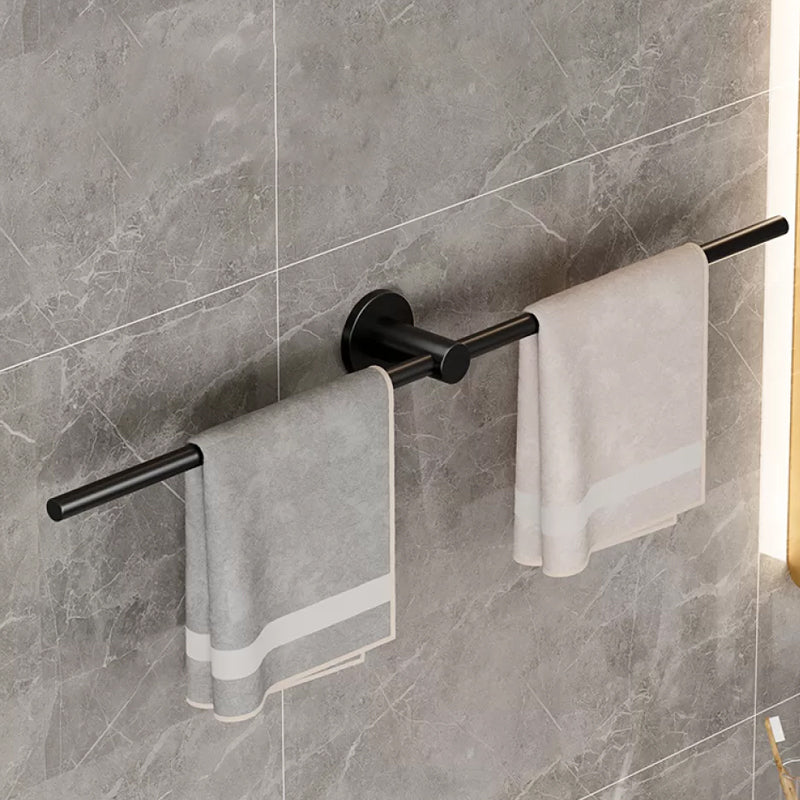 Frendorf | 2-teiliges modernes Badezimmerzubehör-Set Handtuchstange aus Edelstahl