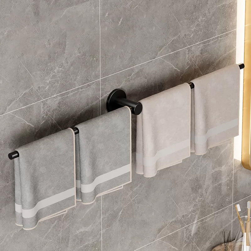 Frendorf | 2-teiliges modernes Badezimmerzubehör-Set Handtuchstange aus Edelstahl