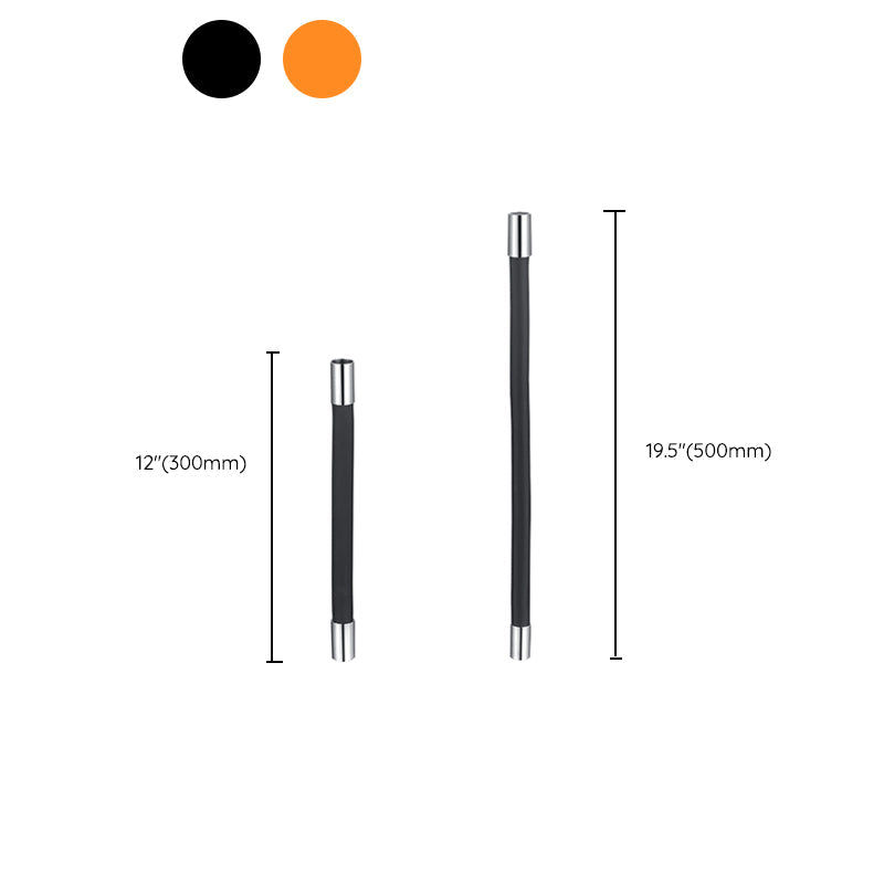 Frendorf | Zeitgenössischer wandmontierter Badezimmerarmatur mit Hebelgriffen aus Edelstahl