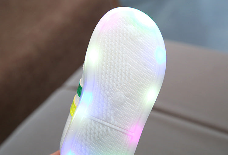 LED Kinder Sneaker mit flexibler Sohle