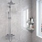 Frendorf | Modernes Badezimmer Spritzschutzfliesen Wasserdicht Glatte Peel and Stick Wandfliesen