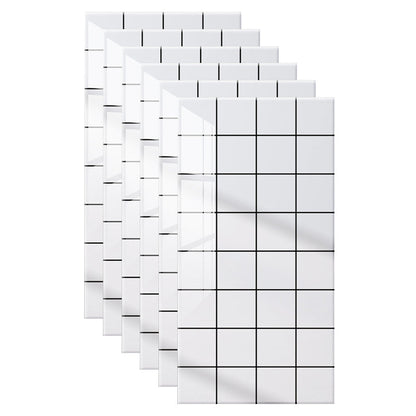 Frendorf | Modern Mosaic Tile Arabesque Print Peel and Stick Backsplash Tile für die Küche