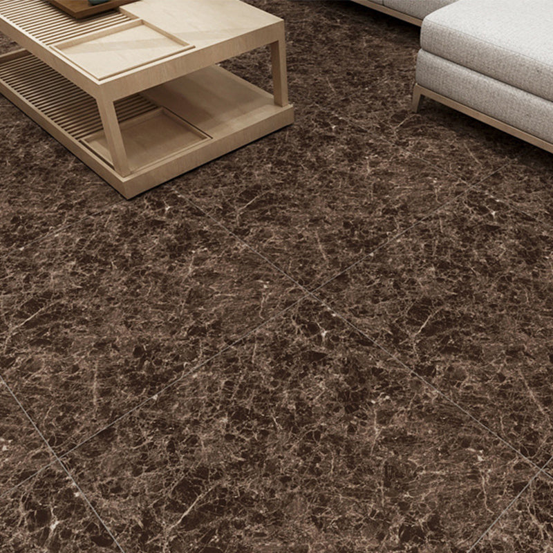 Frendorf | Quadrat Peel & Stick Vinylboden Stein-Design PVC-Bodenbelag für das Wohnzimmer